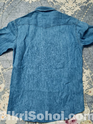 Men's denim shirt